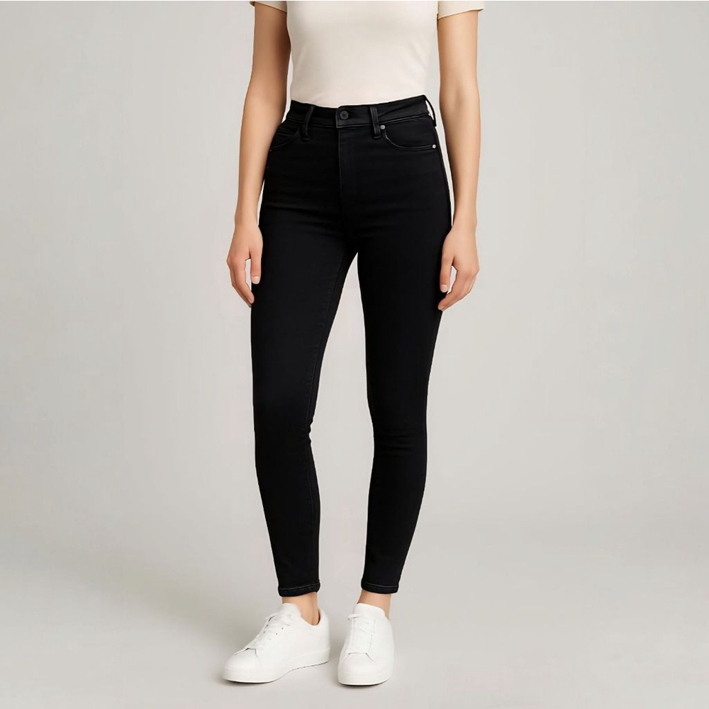 Lularoe Size 26 Black High Waisted Skinny Jeans - Picture 2 of 7